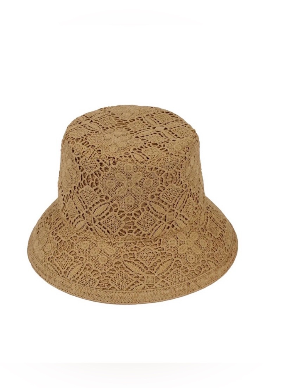 Franki Lace Overlay Bucket Hat- NWT